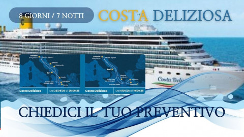 2026 costa deliziosa mediterraneo IN36