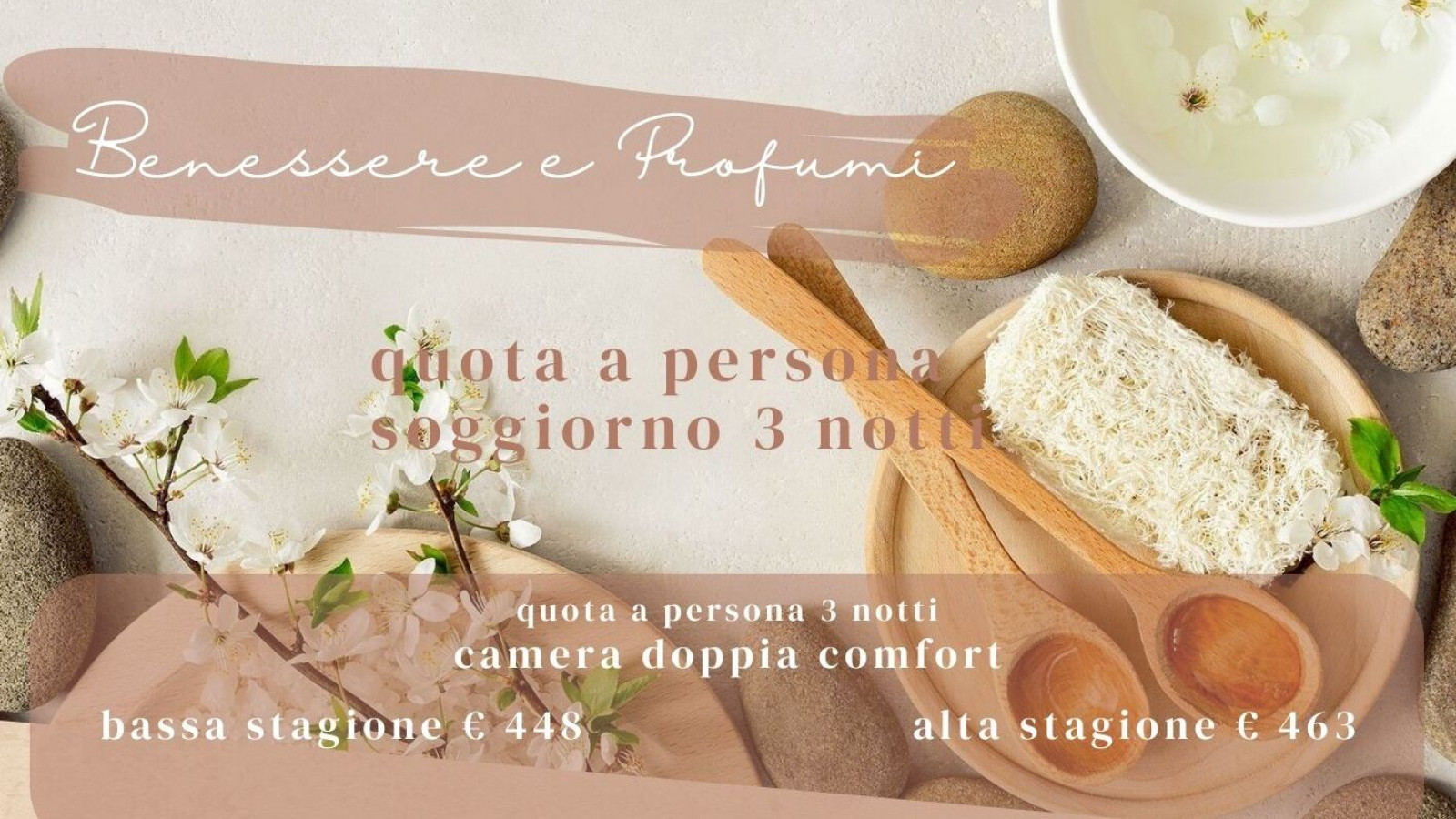2025 hotel 2 mari benessere e profumi 3 notti IN36