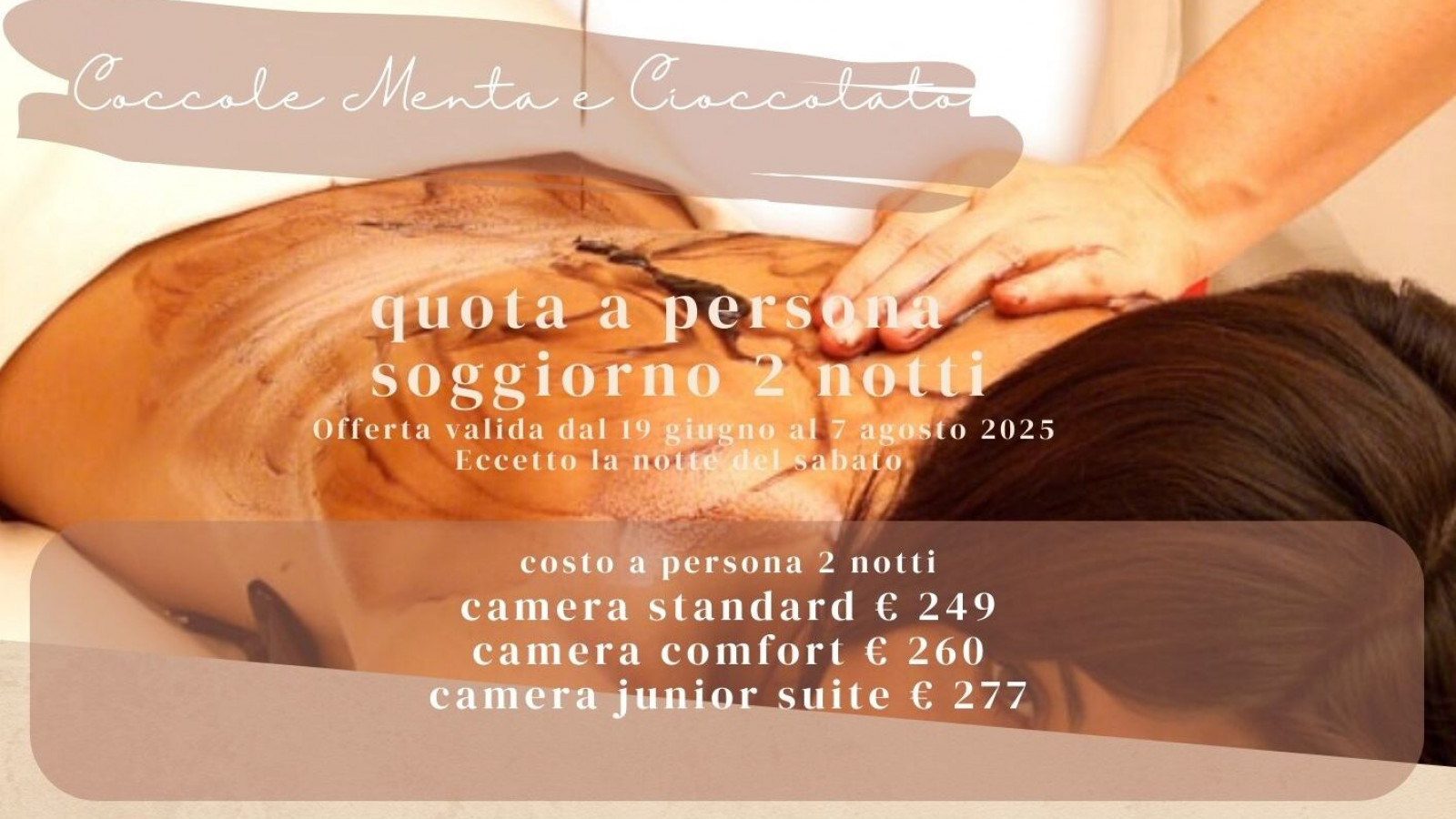 2025 hotel 2 mari coccole menta cioccolato 2 notti IN36