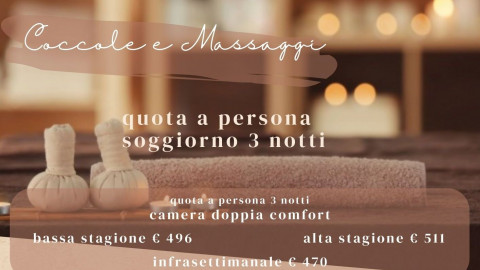 2025 hotel 2 mari coccole e massaggi 3 notti IN36