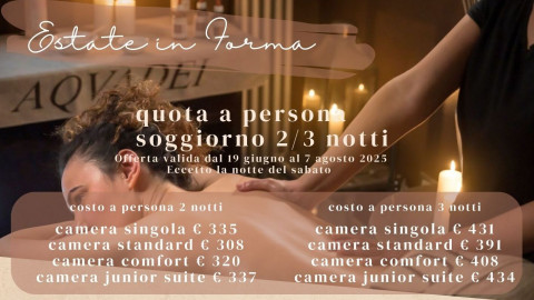 2025 hotel 2 mari estate in forma 2 3 notti IN36