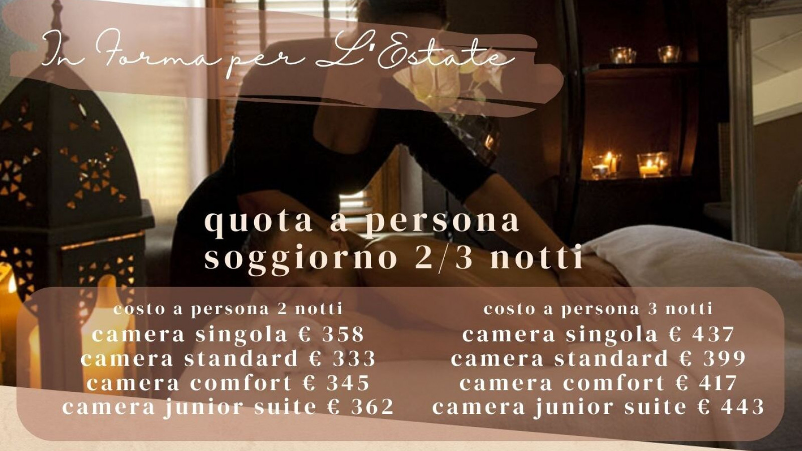 2025 hotel 2 mari in forma per l'estate 2 3 notti IN36