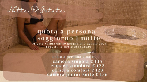 2025 hotel 2 mari notte d'estate 1 notte IN36