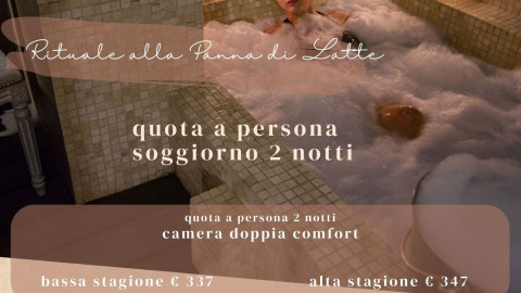 2025 hotel 2 mari rituale alla panna di latte 2 notti IN36